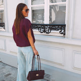 FRANNY BURGUNDY SWEATER