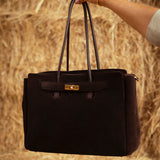 SANTA FE BROWN SUEDE BAG