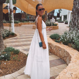 MOJACAR WHITE MAXI DRESS