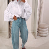 LOREDANA WHITE BLOUSE