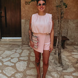 NOPAL LIGHT PINK PLAYSUIT