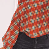 FIEN RED CHECKERED BLOUSE