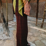 MARIPOSA BROWN CROCHET PANTS