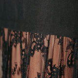 RUN THE SHOW BLACK LACE SKIRT