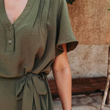 JUAREZ KHAKI DRESS