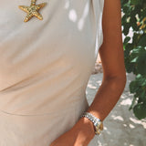 DENIA ECRU DRESS