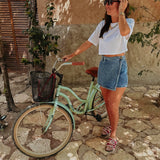 NAYARA WHITE CROPPED T-SHIRT