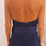 MARIBEL DARK BLUE JUMPSUIT
