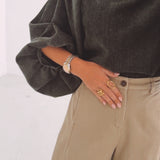 JASMINE KHAKI BLOUSE