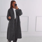 SELENE DARK GREY COAT