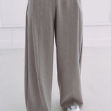 LIEKE GREY WIDE LEG PANTS