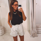 CLARA BLACK T-SHIRT