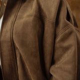 BELLAMY KHAKI SUEDE JACKET