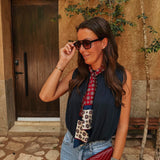 FIERA BURGUNDY LITTLE SCARF