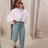 LOREDANA WHITE BLOUSE