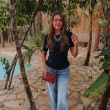 DOLORES DARK BLUE T-SHIRT