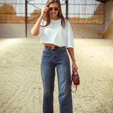 NEW YORK WIDE LEG JEANS T6020