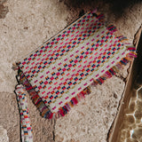 BISOU GREEN/PINK POCHETTE