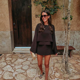 MARIS BROWN TWO-PIECE SET PRE-ORDER