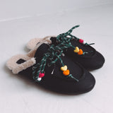 BLACK MULE LOAFER