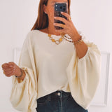 TRINLEY ECRU SWEATER