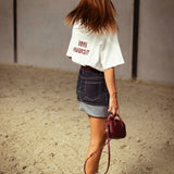 RIVE GAUCHE WHITE T-SHIRT