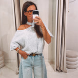 FEZ GREY CUT-OUT PULL