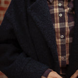 CEDAR DARK BLUE COAT