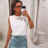CLARA WHITE T-SHIRT