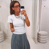 MANUELA GREY T-SHIRT