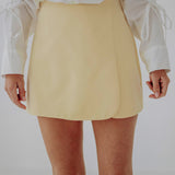 MARGOT BUTTER YELLOW SKORT