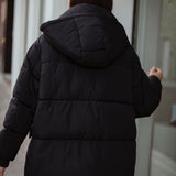 INDIE-JANE BLACK PUFFER JACKET