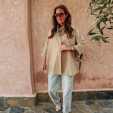 OUARZAZATE BEIGE TRENCHCOAT