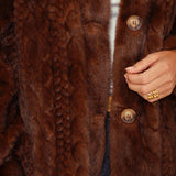 ASPEN BROWN FLUFFY CARDIGAN