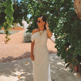 DENIA ECRU DRESS
