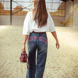 NEW YORK WIDE LEG JEANS T6020