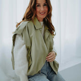 ELISABETH ECRU MOHAIR SWEATER