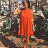 MAELLE RED DRESS