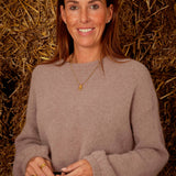 KEELY TAUPE PULLOVER