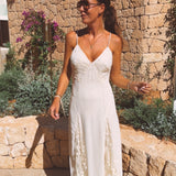 SANTANYI ECRU DRESS