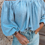 SANLUCAR DARK GREY BLOUSE