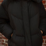 VANESSA BLACK PUFFER JACKET