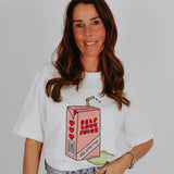SELF LOVE JUICE WHITE T-SHIRT