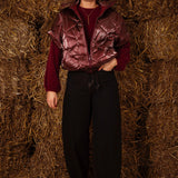 KEELY BORDEAUX PULLOVER