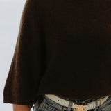 JOLIEN BROWN SPRING SWEATER