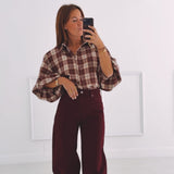 BORDEAUX BALLOON JEANS 9279-7