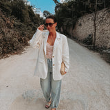 MEXICO ECRU LINEN BLAZER