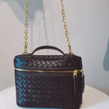 INDRA BROWN WOVEN BAG
