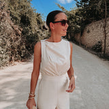 MARAVILLA BEIGE JUMPSUIT