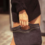 GRETCHEN BLACK KNITTED DRESS